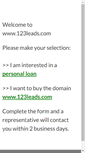 Mobile Screenshot of 123leads.com
